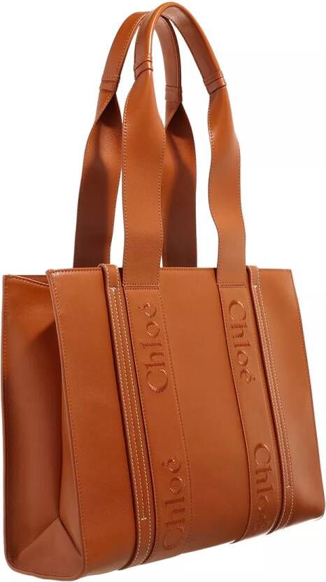Chloé Totes Small Woody Handbag in bruin