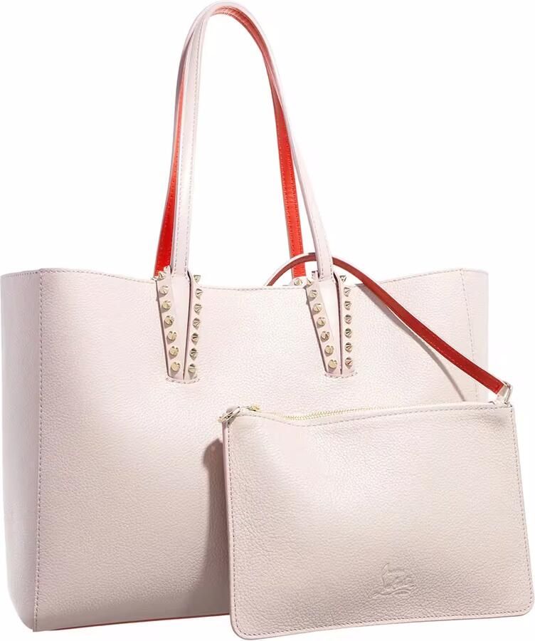 Christian Louboutin Shoppers & Totes Tote Bag Cabata in poeder roze