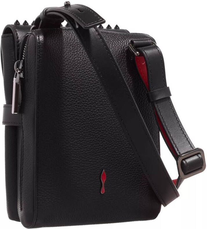 Christian Louboutin Crossbody bags Spiked Reporter Bag in zwart