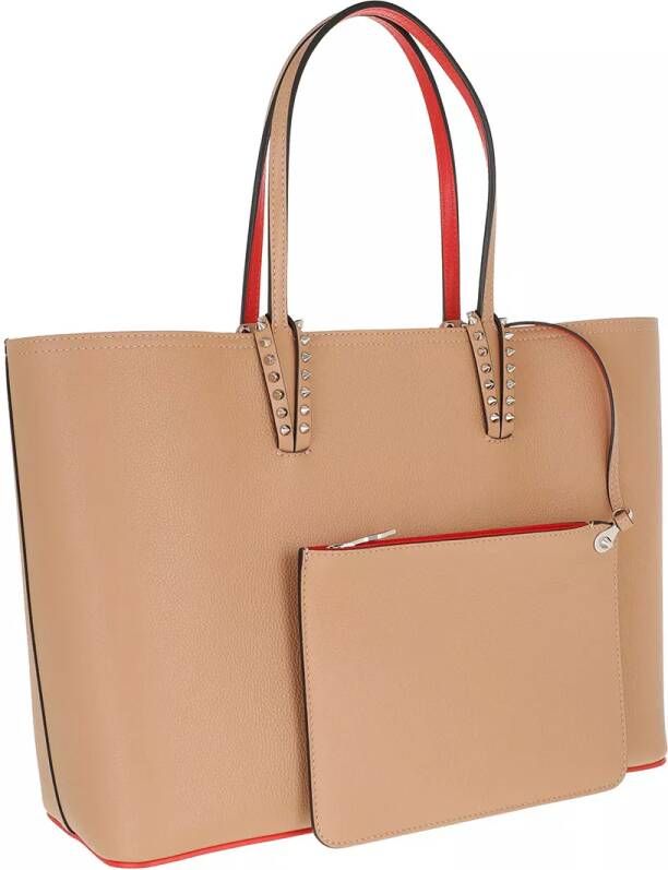 Christian Louboutin Shoppers Cabata Shopping Bag Leather in beige