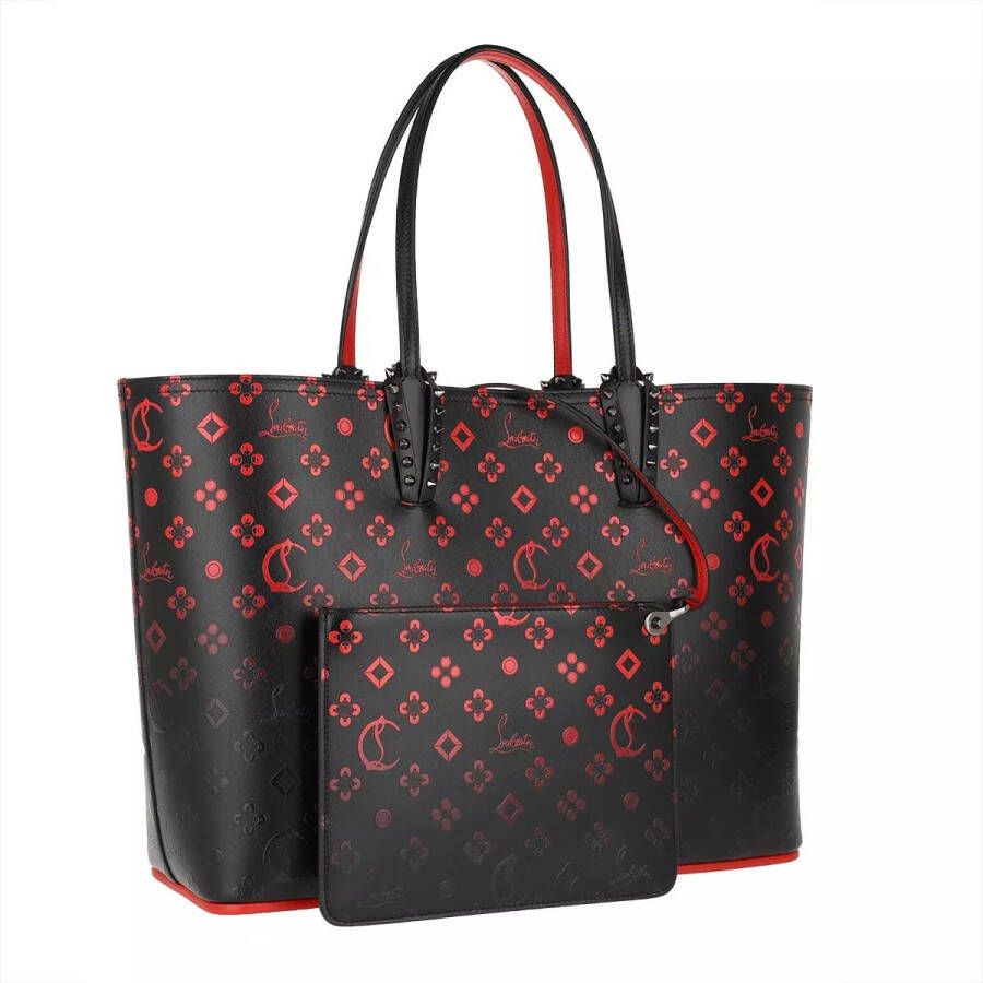 Christian Louboutin Shoppers Cabata Tote Bag Calf Leather in zwart