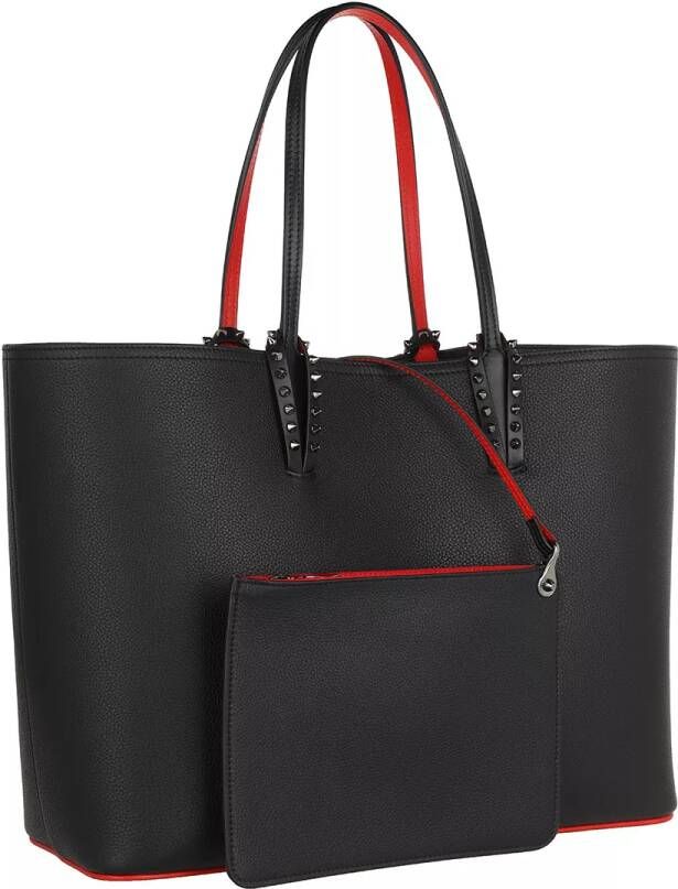 Christian Louboutin Shoppers Shopping Bag Leather in zwart