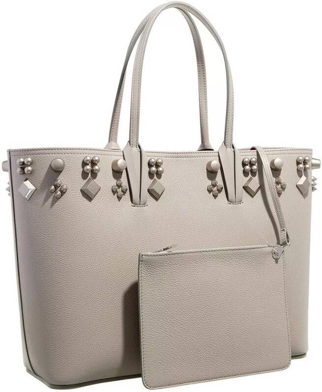 Christian Louboutin Shoppers Shoulder Bag in grijs