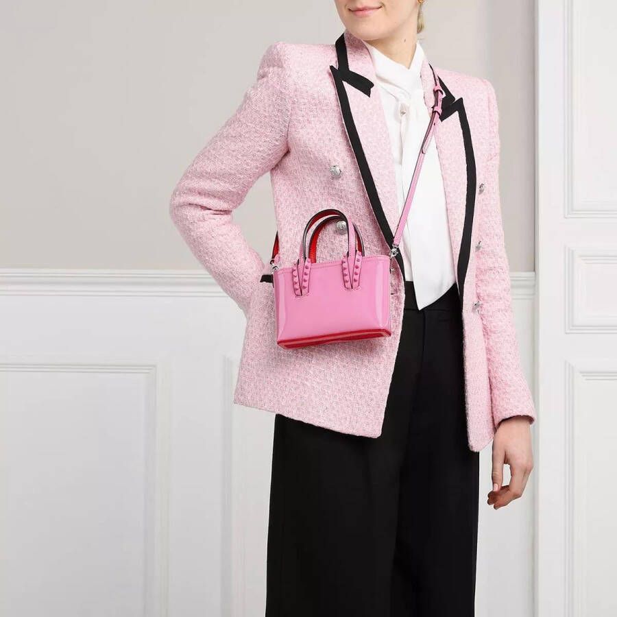 Christian Louboutin Totes & shoppers Cabata E W Nano Tote in roze