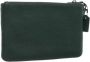 Coach Clutches Polished Pebble Small Wristlet in groen - Thumbnail 1