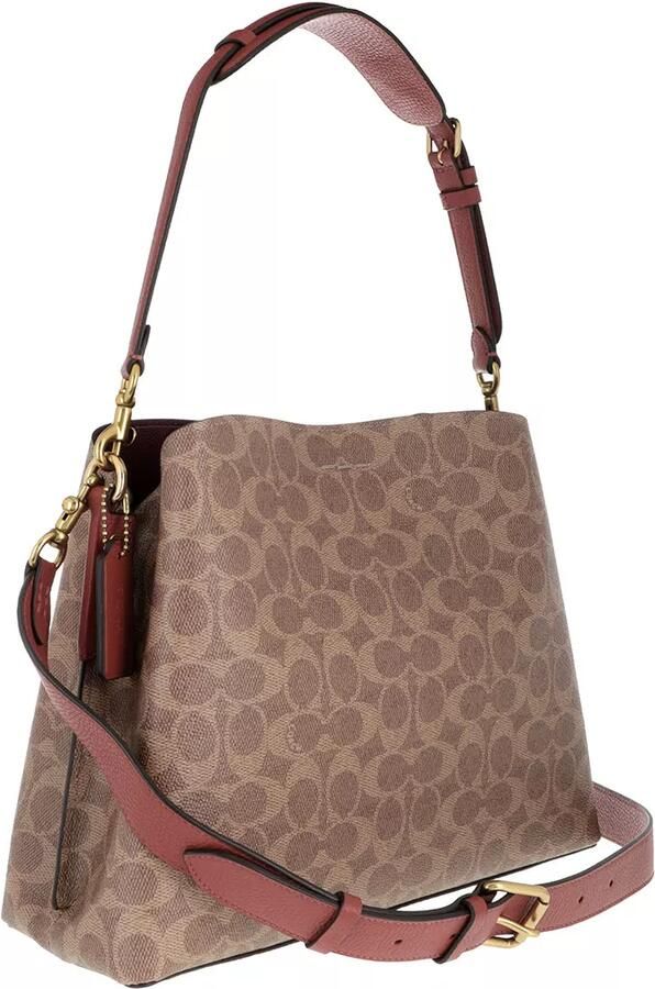 Coach Bucket bags Coated Canvas Signature Willow Shoulder Bag in beige - Foto 2