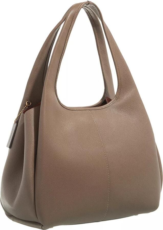 Coach Crossbody bags Polished Pebble Leather Lana Shoulder Bag in taupe