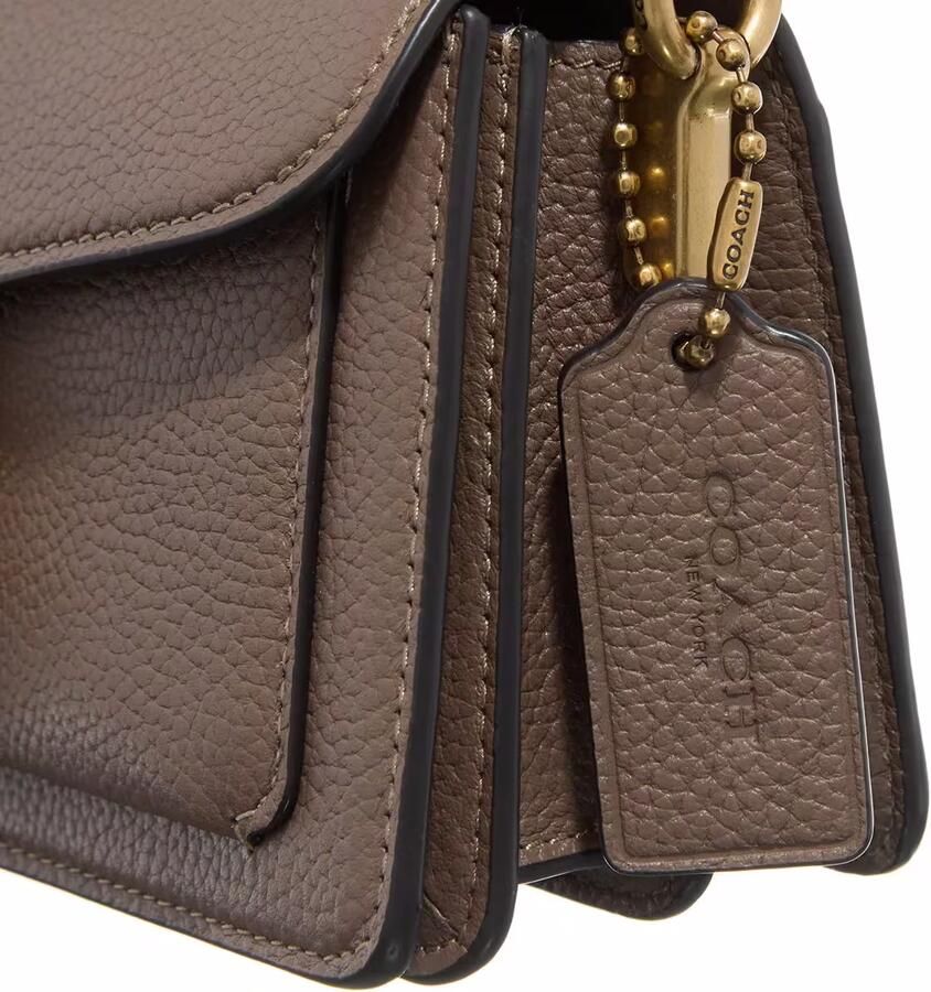 Coach Crossbody bags Polished Pebble Leather Tabby Shoulder Bag 20 Refr in bruin - Foto 5