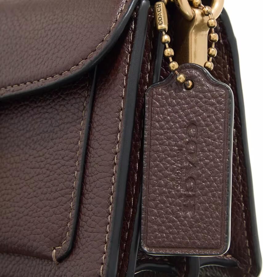 Coach Crossbody bags Polished Pebble Leather Tabby Shoulder Bag 20 Refr in bruin - Foto 2