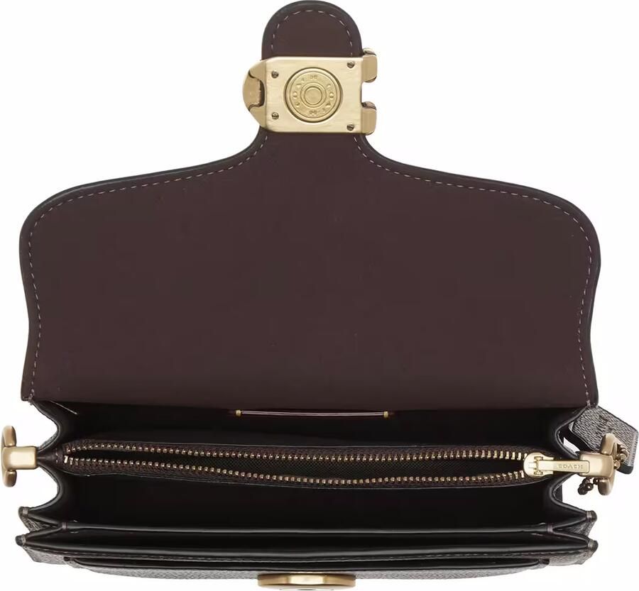 Coach Crossbody bags Polished Pebble Leather Tabby Shoulder Bag 20 Refr in bruin - Foto 3