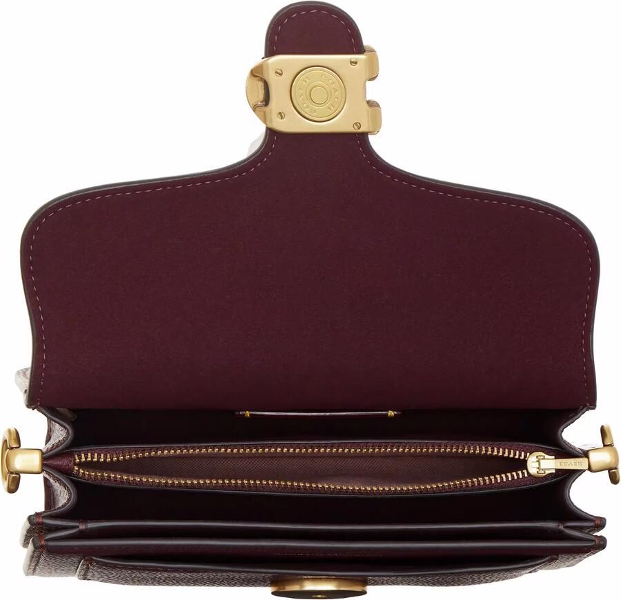 Coach Crossbody bags Polished Pebble Leather Tabby Shoulder Bag 20 Refr in rood - Foto 4