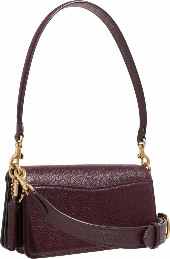 Coach Crossbody bags Polished Pebble Leather Tabby Shoulder Bag 20 Refr in rood - Foto 5