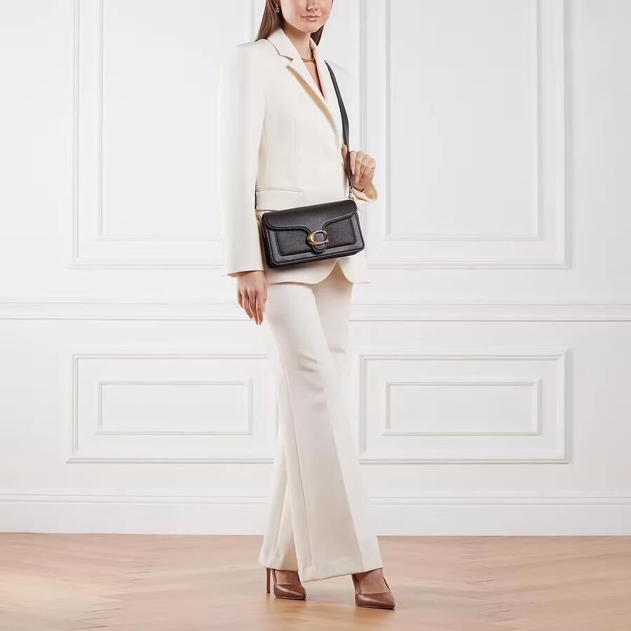 Coach Crossbody bags Polished Pebble Leather Tabby Shoulder Bag 26 Refr in zwart - Foto 4