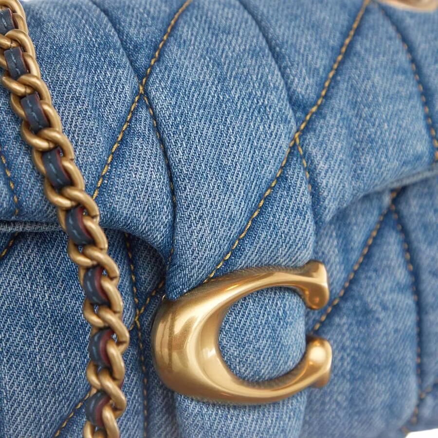 Coach Crossbody bags Qlt Dnm Tabby Sb 20;Brass Ind in blauw