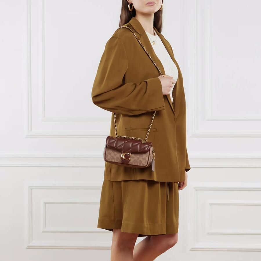 Coach Crossbody bags Qlt Sig Tabby Sb 20;B4 Tar in bruin - Foto 4