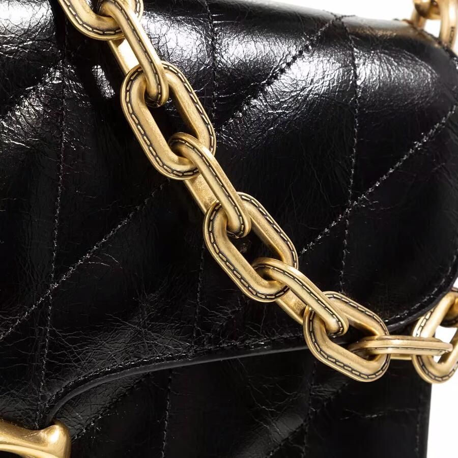 Coach Crossbody bags Quilted Glazed Leather Chain Tabby Shoulder Bag Wi in zwart - Foto 5