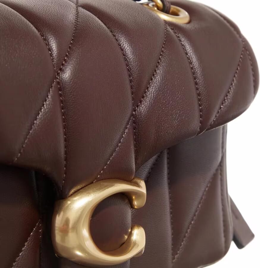 Coach Crossbody bags Quilted Tabby Shoulder Bag 20 With Chain in rood