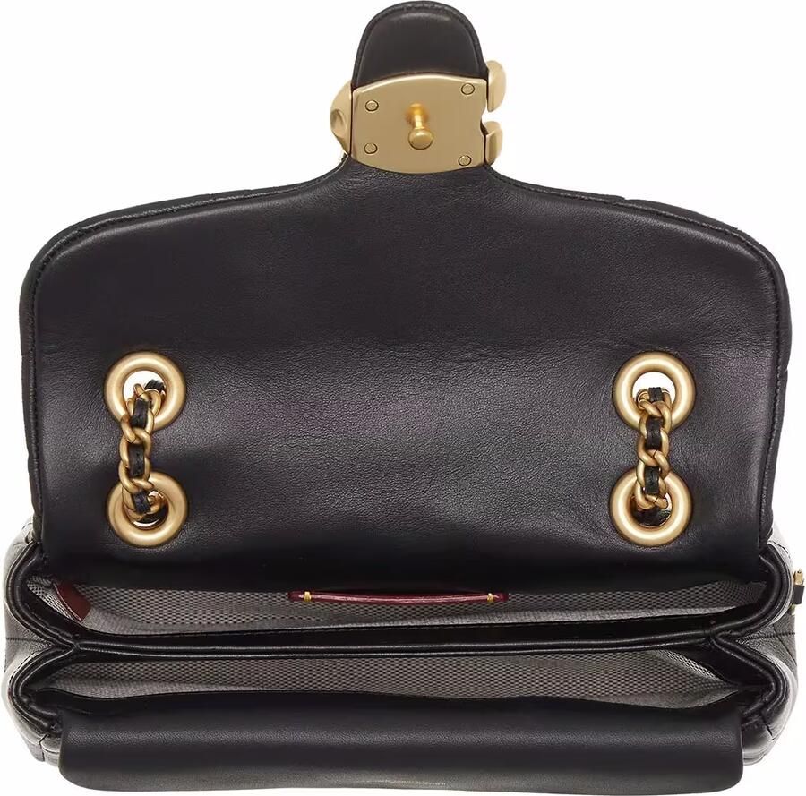 Coach Crossbody bags Quilted Tabby Shoulder Bag 20 With Chain in zwart