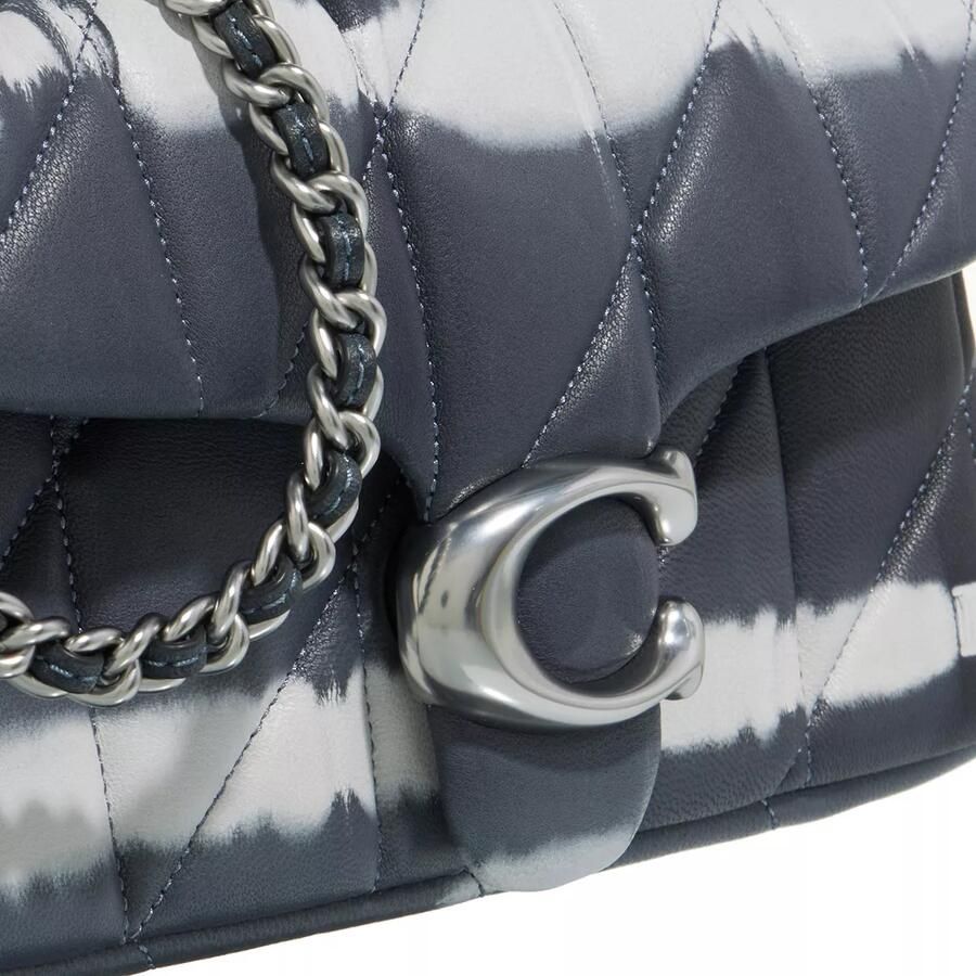 Coach Crossbody bags Quilted Tie-Dye Tabby Shoulder Bag 20 With Chain in blauw