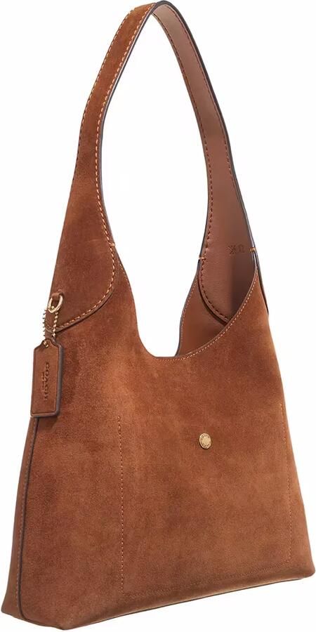 Coach Crossbody bags Suede Brooklyn Shoulder Bag 28 in bruin - Foto 5
