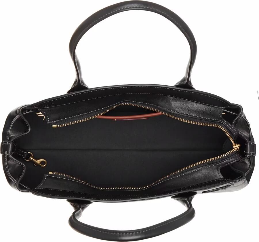 Coach Shoppers & Totes Glazed Leather Empire Carryall 34 in zwart - Foto 4