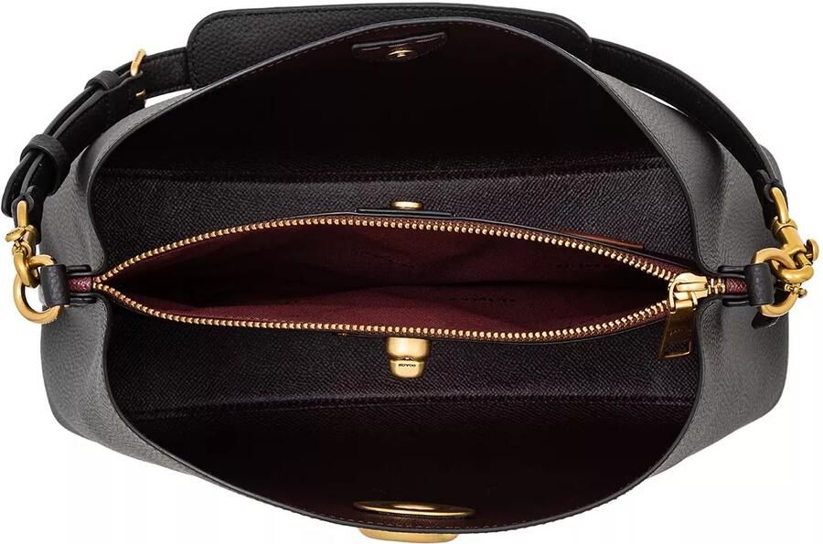 Coach Shoppers Polished Pebble Leather Willow Shoulder Bag in zwart - Foto 3