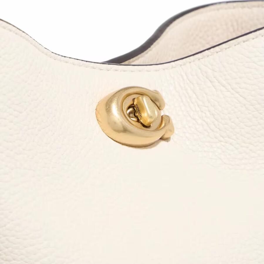 Coach Shoppers Polished Pebble Soft Willow 19 in crème - Foto 2