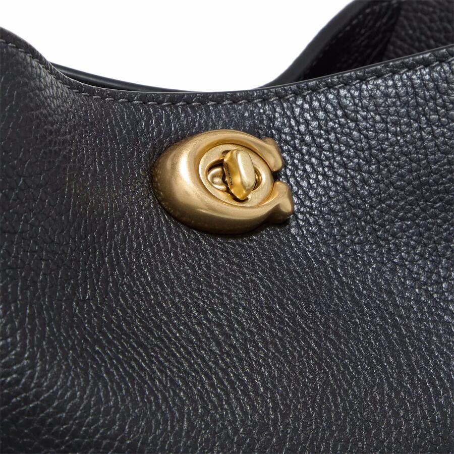 Coach Shoppers Polished Pebble Soft Willow 19 in zwart - Foto 2