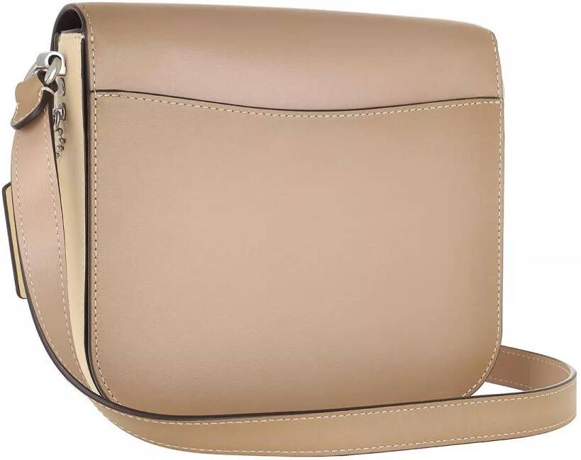 Coach Crossbody bags Colorblock Gussets Hutton Saddle Bag in beige