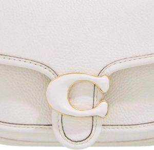 Coach Crossbody bags Polished Pebble Tabby Messenger 19 in crème