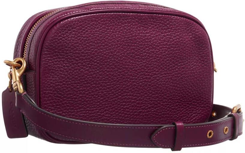 Coach Crossbody bags Soft Pebble Leather Camera Bag in paars