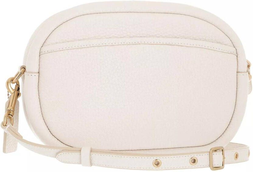 Coach Crossbody bags Soft Pebble Leather Camera Bag With Leather Strap in crème