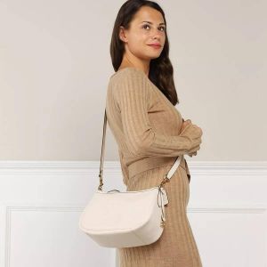 Coach Crossbody bags Soft Pebble Leather Cary Crossbody in gray