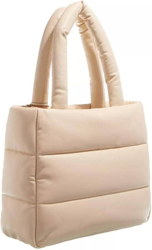 Coach Totes Quilted Leather Pillow Tote in crème