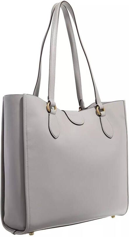 Coach Totes Soft Calf Leather Theo Tote in grijs