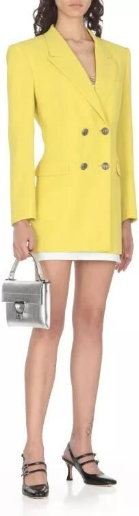 Coccinelle Zilver Metallic Mini Tas Chic Stijl Gray Dames - Foto 7