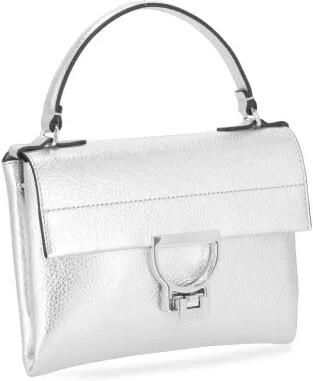 Coccinelle Zilver Metallic Mini Tas Chic Stijl Gray Dames - Foto 6