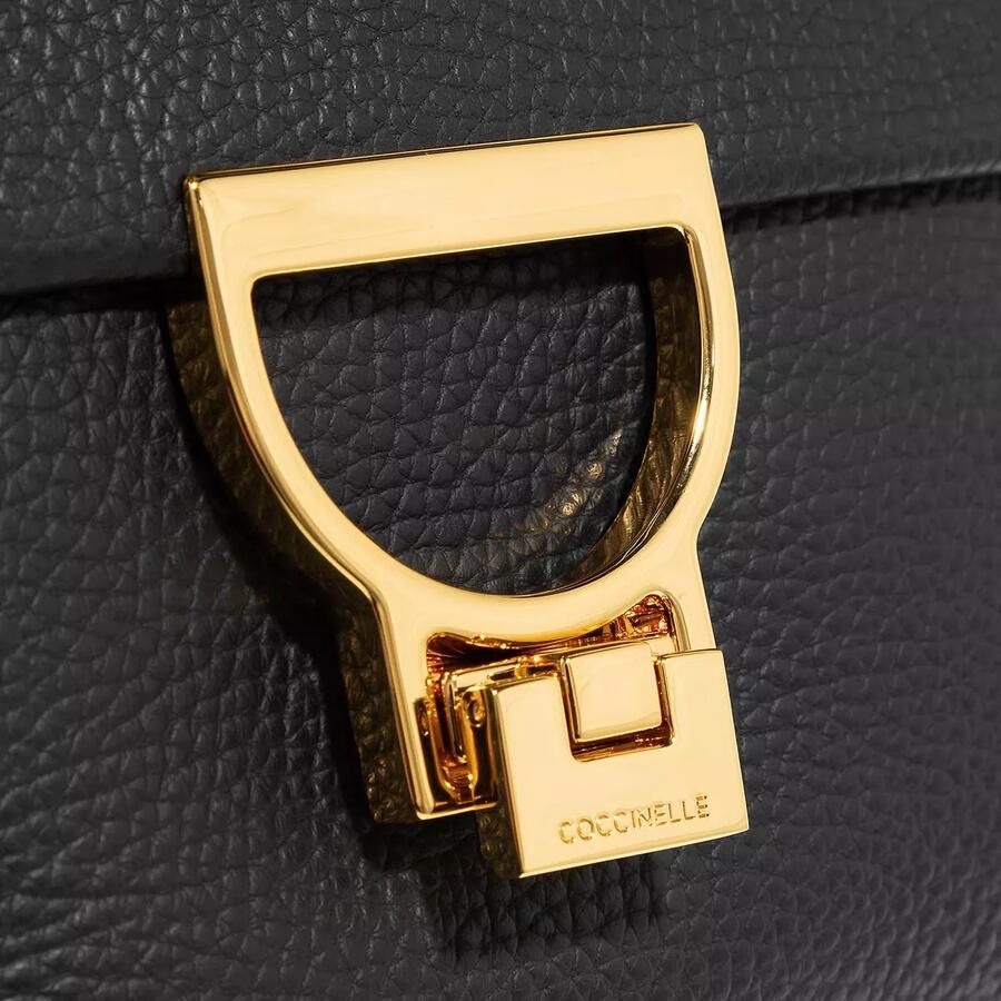 Coccinelle Retro-geïnspireerde veelzijdige clutch met unieke sluiting Black Dames - Foto 2