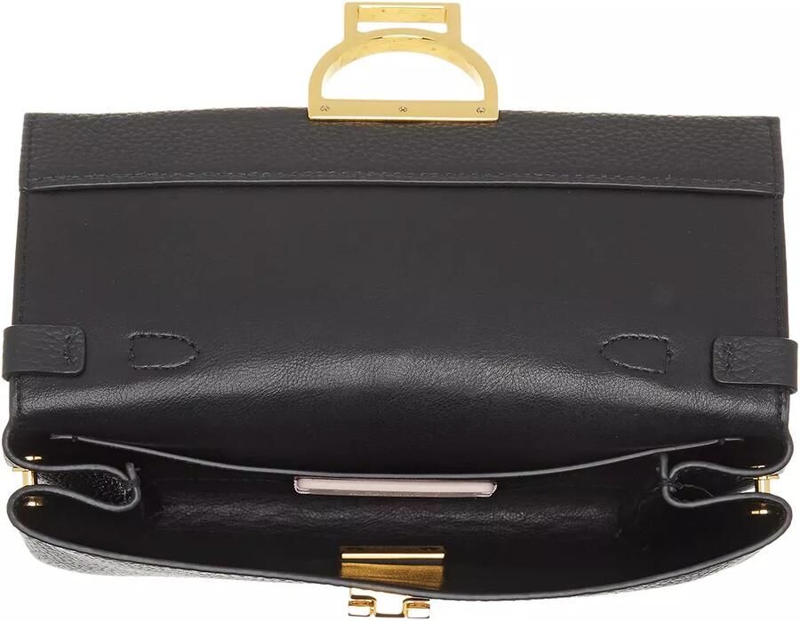 Coccinelle Retro-geïnspireerde veelzijdige clutch met unieke sluiting Black Dames - Foto 5