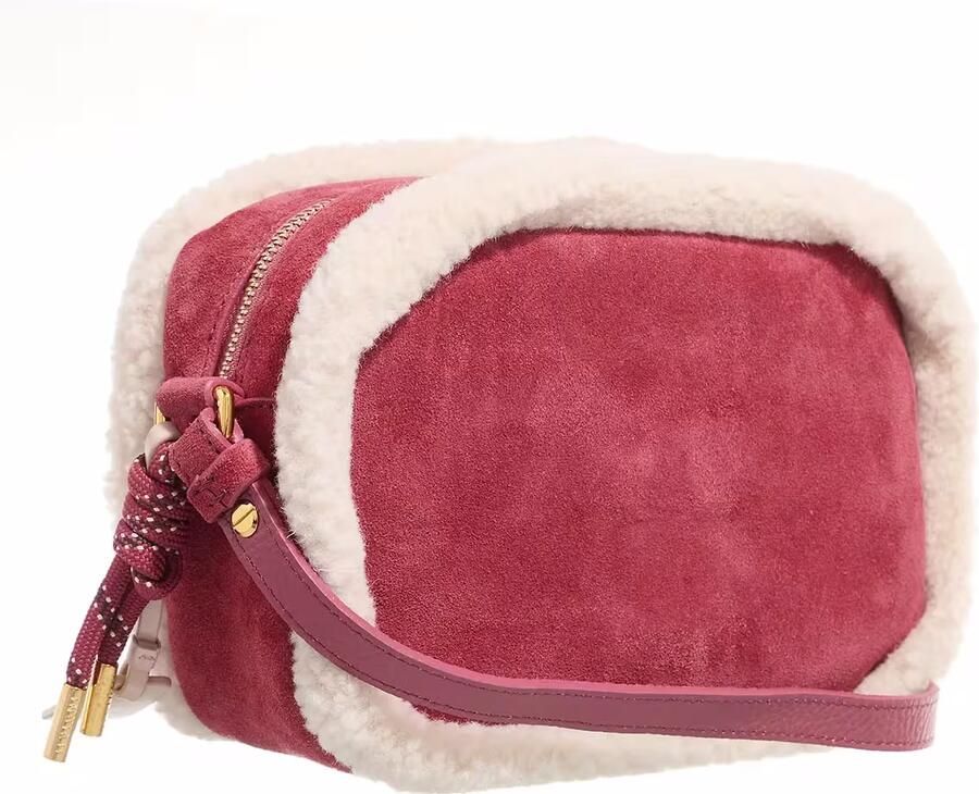Coccinelle Schoudertas van Shearling met Iconische Sluiting Multicolor Dames