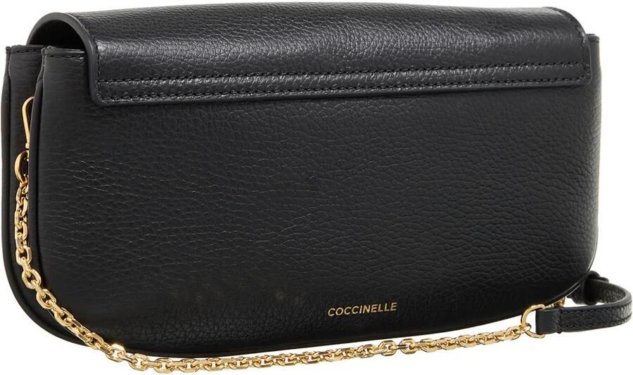 Coccinelle Elegante Crossbody Tas Black Dames