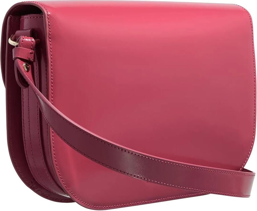 Coccinelle Crossbody bags Dew Shiny Calf in roze