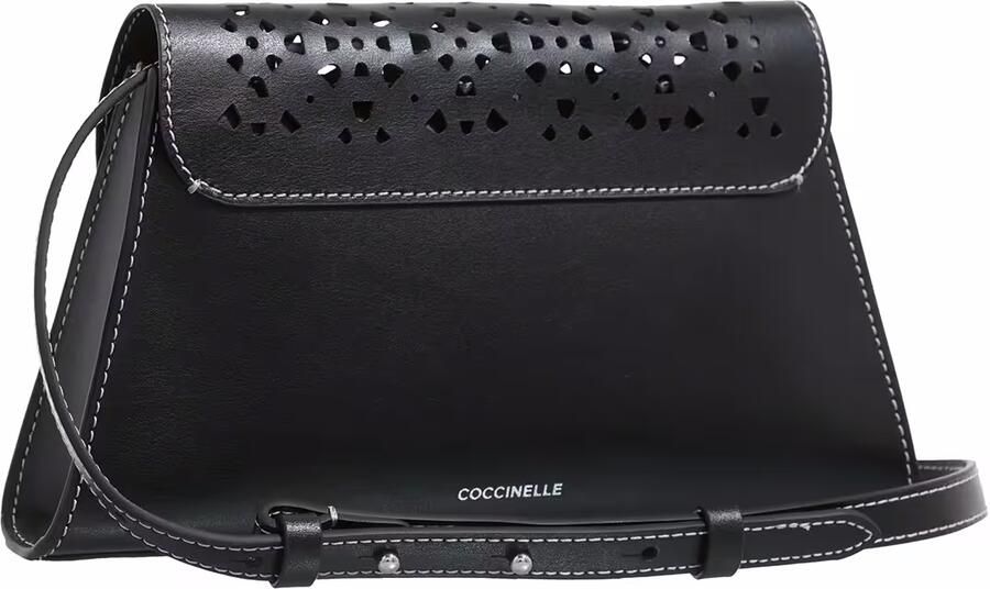 Coccinelle Hobo bags Dew Cow.Perf. in zwart