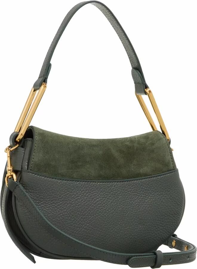 Coccinelle Hobo bags magie Suede Bim in groen