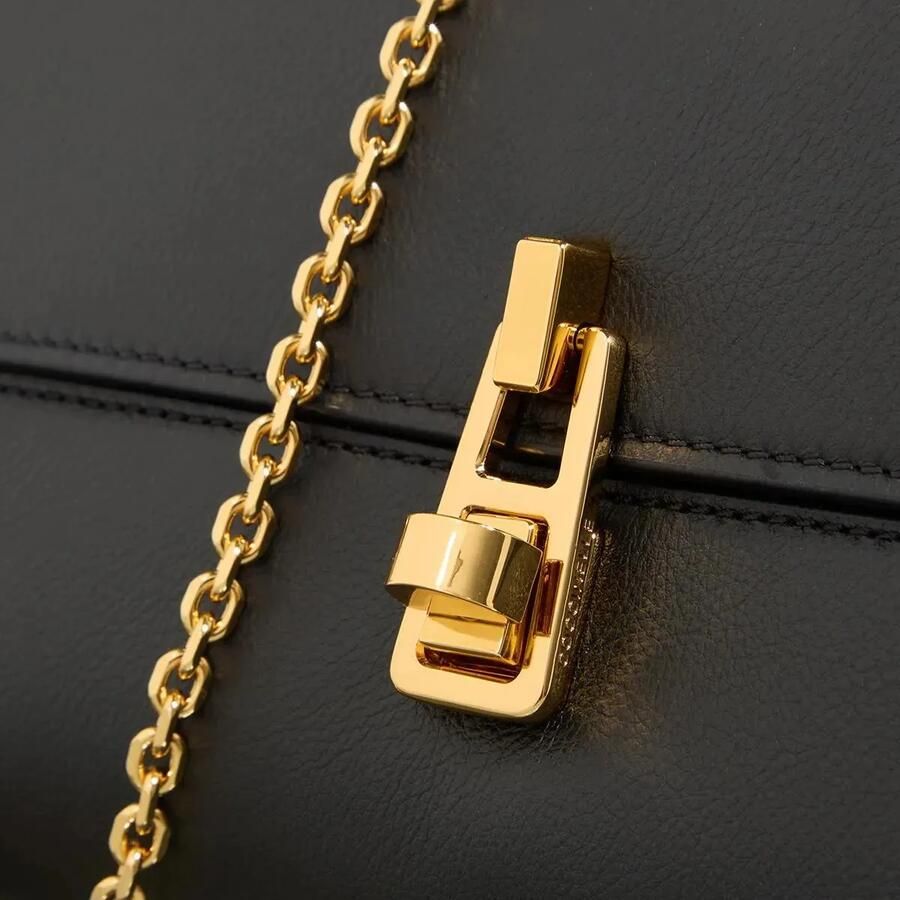 Coccinelle Gouden Ketting Schouderband Tas Black Dames - Foto 2