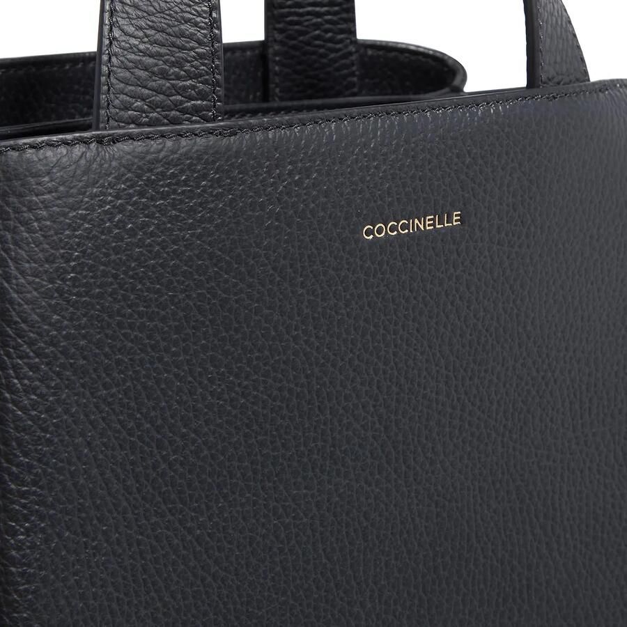 Coccinelle Elegante leren handtas met veelzijdige draagopties Black Dames - Foto 3