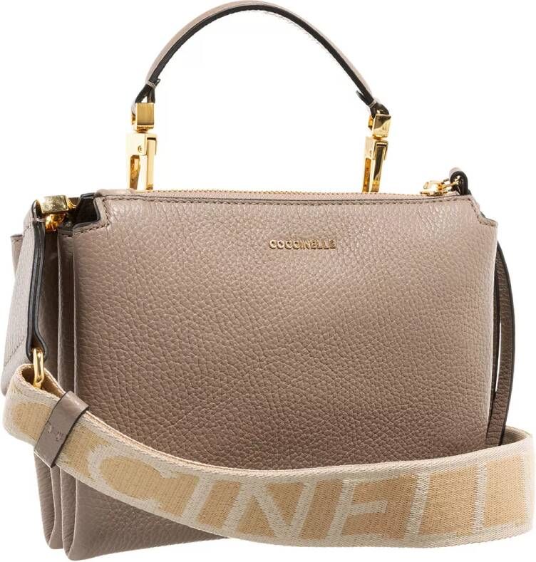 Coccinelle Crossbody bags Arlettis Signature in taupe