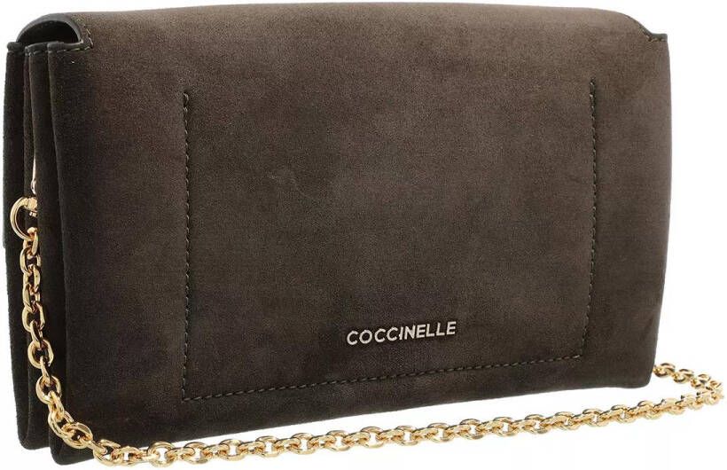 Coccinelle Crossbody bags Arlettis Suede Crossbody Bag in bruin