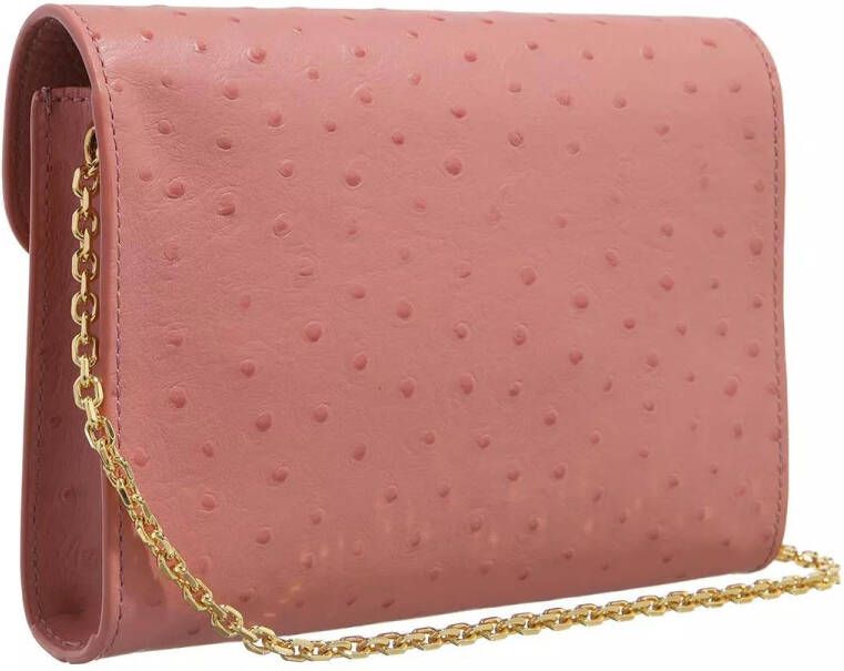 Coccinelle Crossbody bags Beat Ostrich in poeder roze