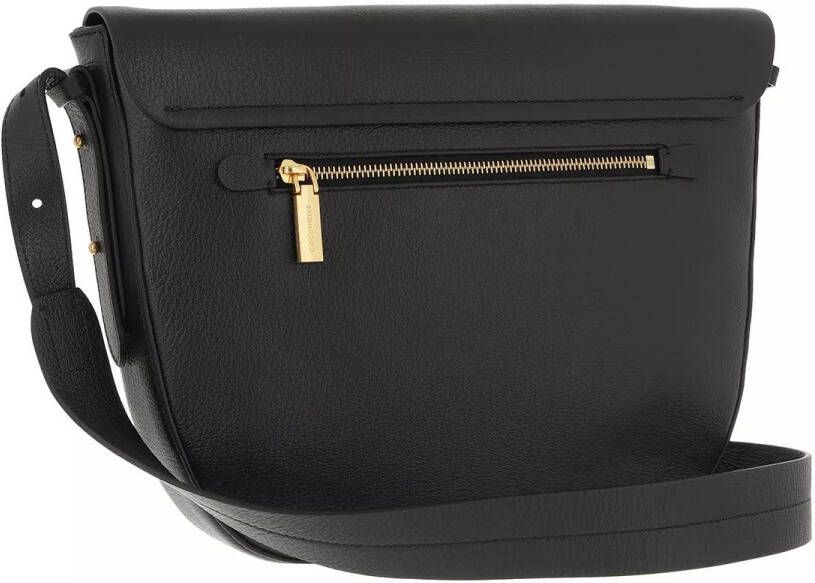Coccinelle Crossbody bags Gitane Handbag Grained Leather in zwart